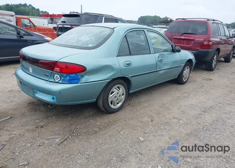 1999 Ford Escort Lx из США, поврежденный, VIN 1FAFP10P5XW210499